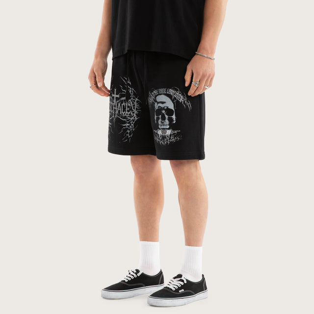 Hellborn Trackshort Jet Black