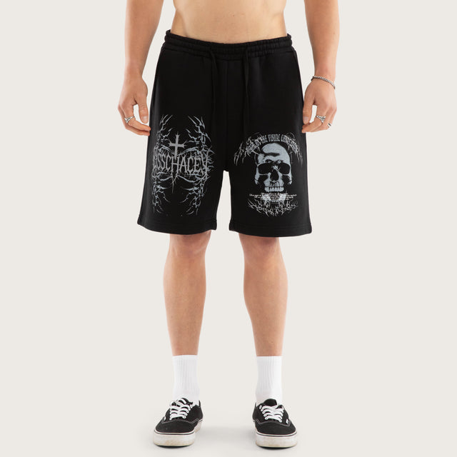 Hellborn Trackshort Jet Black