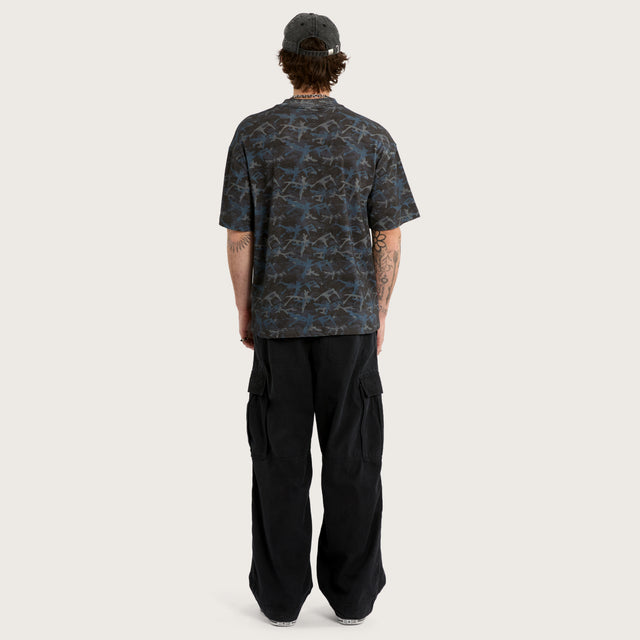 Disappear Street Tee Bat Camo
