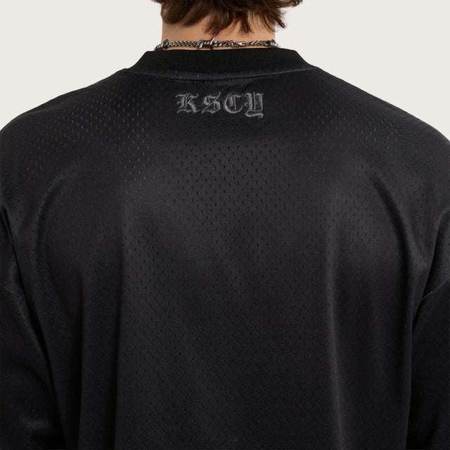 Spine Mesh Jersey Jet Black