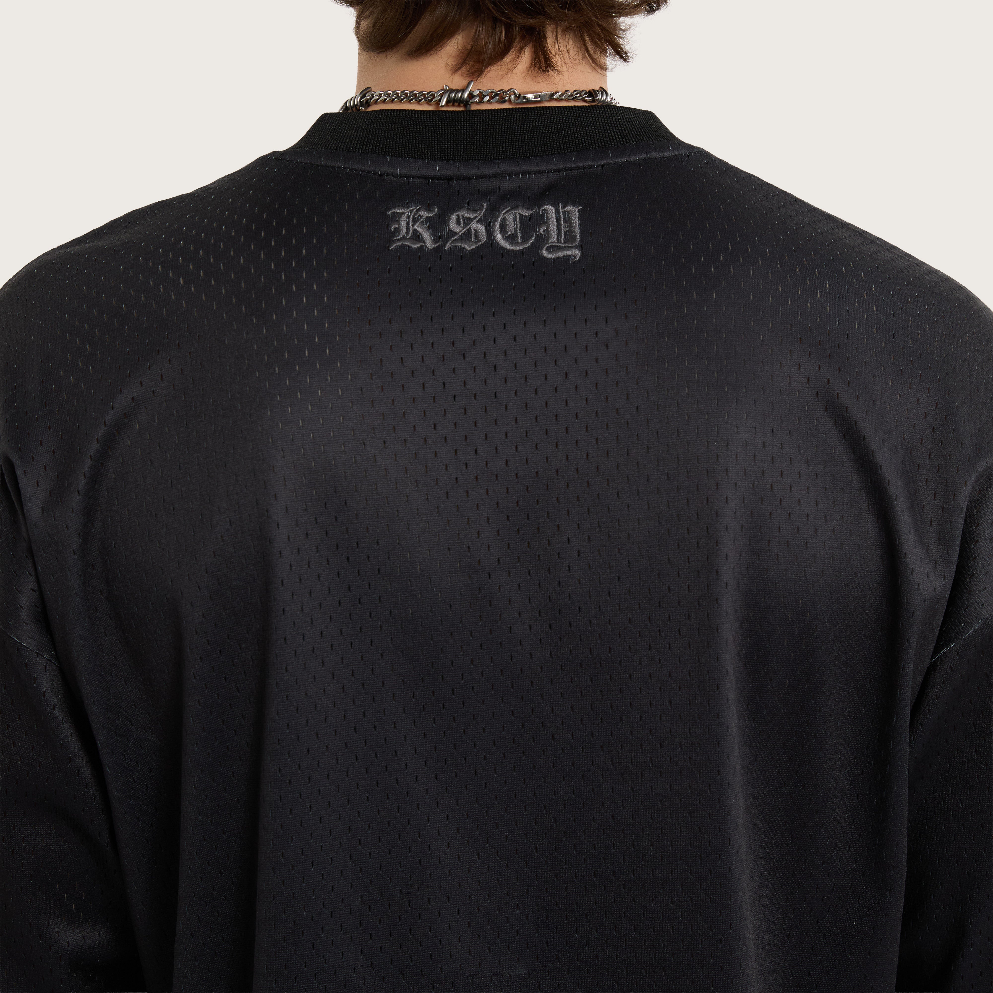 Thornhill Spine Mesh Jersey Jet Black | KSCY
