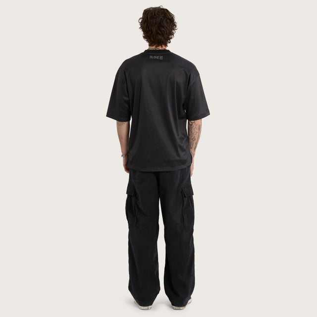 Spine Mesh Jersey Jet Black