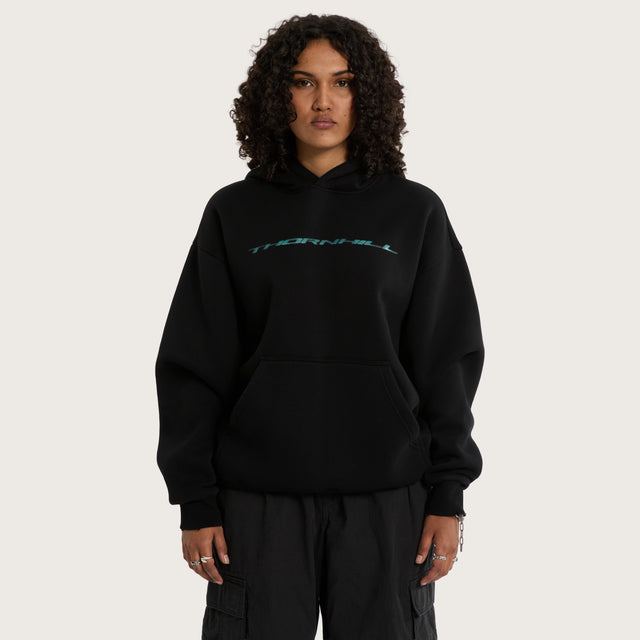 Sound Relaxed Hoodie Jet Black