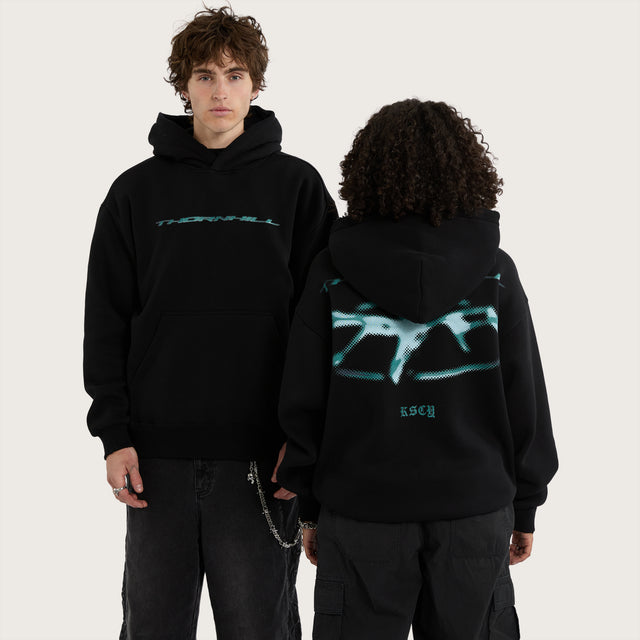 Sound Relaxed Hoodie Jet Black