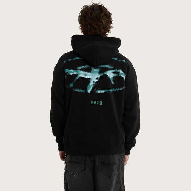 Sound Relaxed Hoodie Jet Black