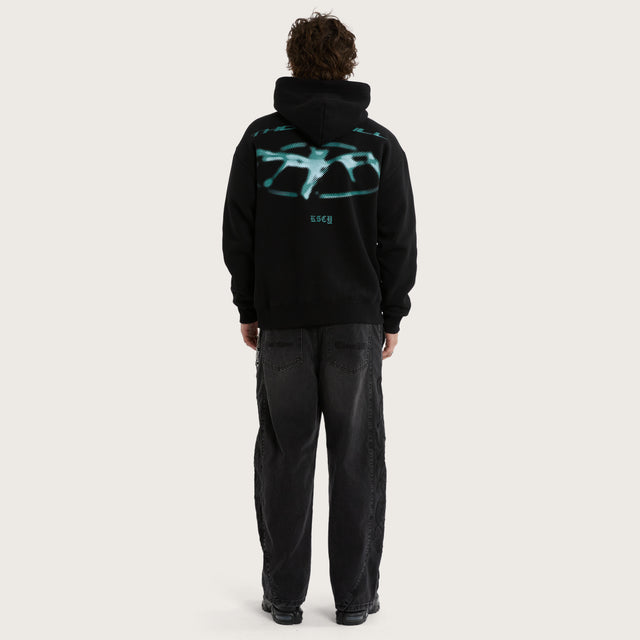 Sound Relaxed Hoodie Jet Black