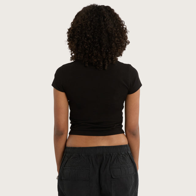 Lily Baby Tee Jet Black