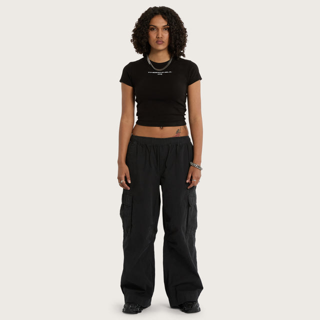 Lily Baby Tee Jet Black