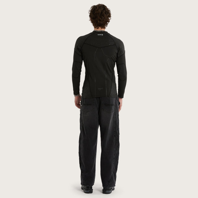 Fate Compression Top Jet Black