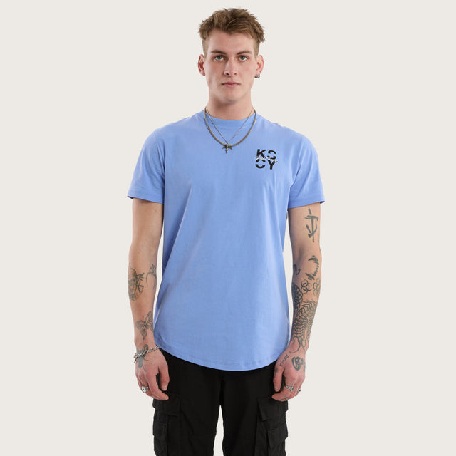 Future Dual Curved Tee Vista Blue
