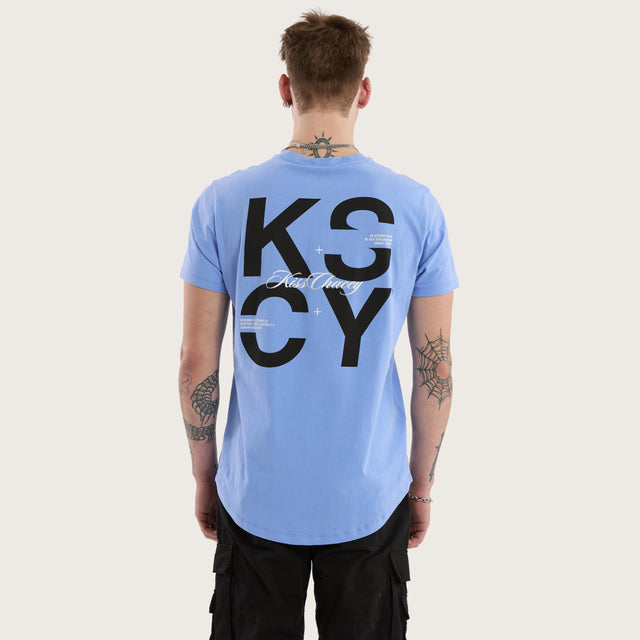 Future Dual Curved Tee Vista Blue