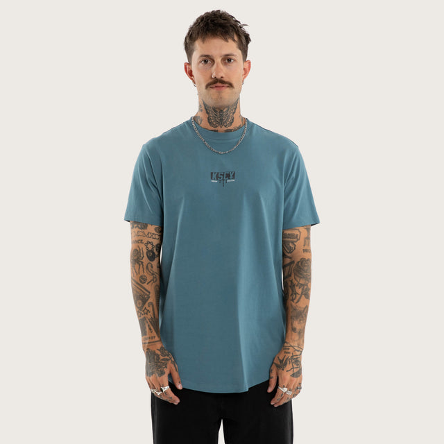 Dream Dual Curved Tee Aegean Blue