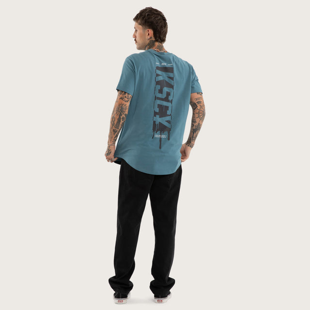 Dream Dual Curved Tee Aegean Blue