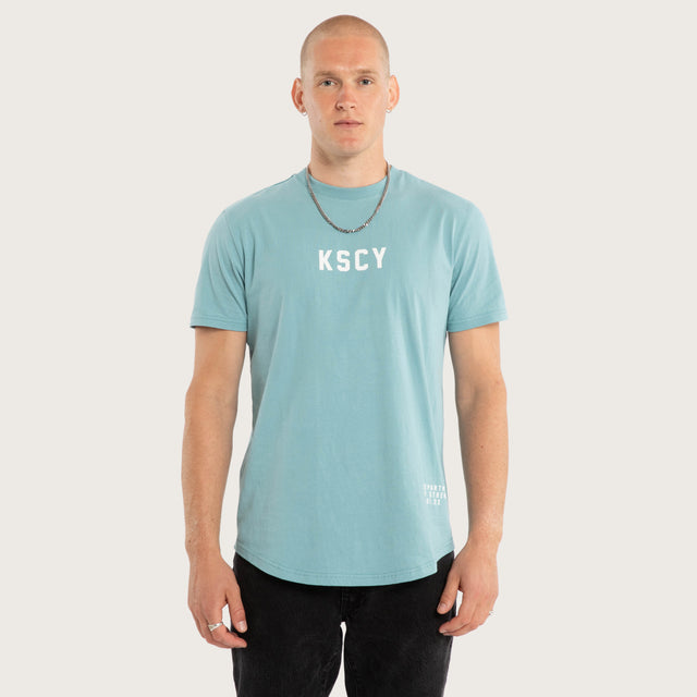 Smoke Dual Curved Tee Cameo