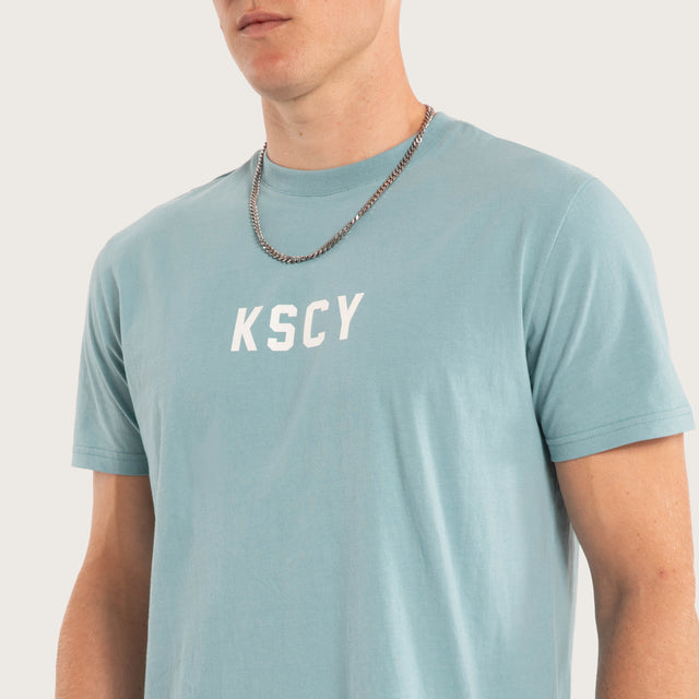 Smoke Dual Curved Tee Cameo
