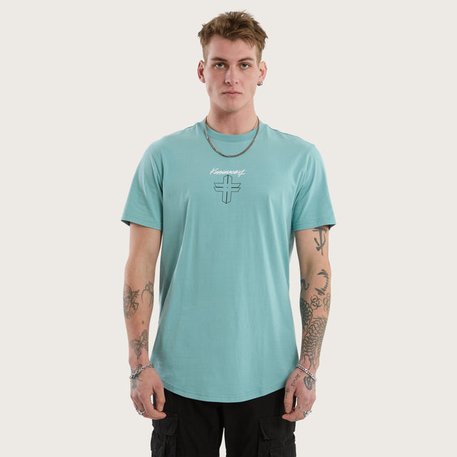 Forever Dual Curved Tee Cameo