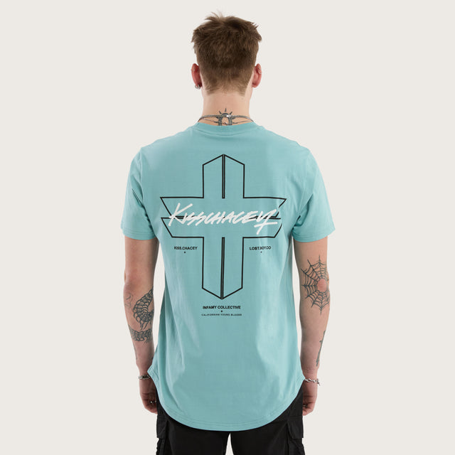 Forever Dual Curved Tee Cameo