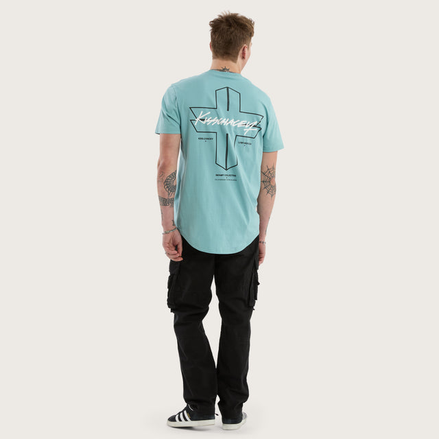 Forever Dual Curved Tee Cameo