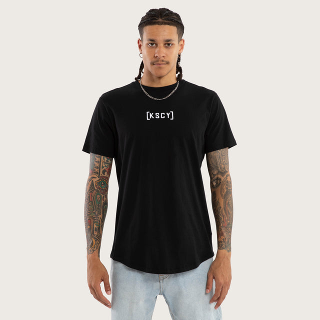 Pronto Dual Curved Tee Jet Black