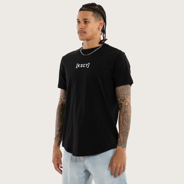 Pronto Dual Curved Tee Jet Black