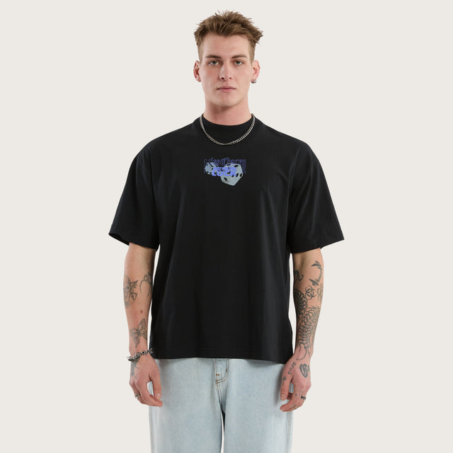 Plan Street Tee Anthracite Black