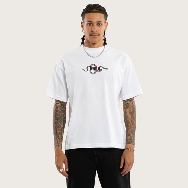 Grave Street Tee Optical White