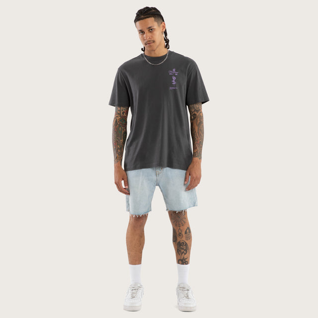 Division Relaxed Tee Asphalt