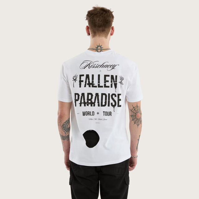 Division Relaxed Tee Optical White
