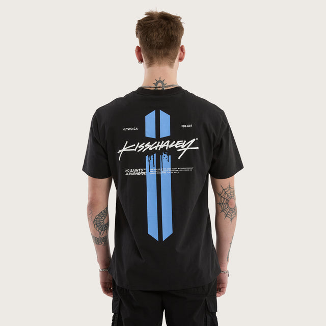 Pillar Relaxed Tee Jet Black