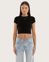 Roux Baby Tee Jet Black