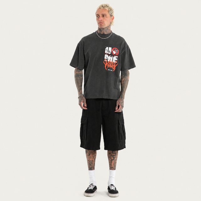 John Cena Chaos Street Tee Pigment Black