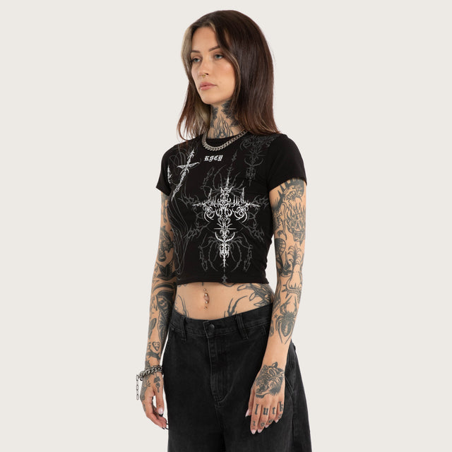 Luke Walker Lucid Baby Tee Jet Black