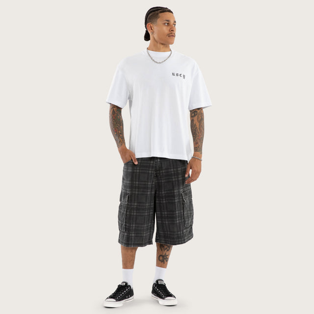 Marked Street Tee Optical White