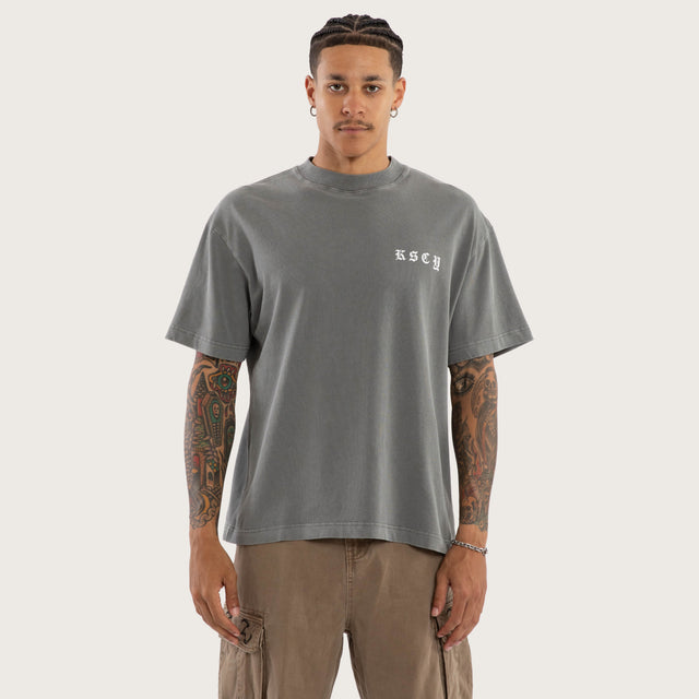 Marked Street Tee Pigment Frost Grey