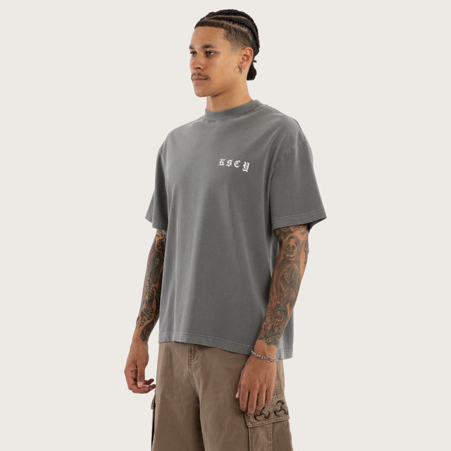 Marked Street Tee Pigment Frost Grey