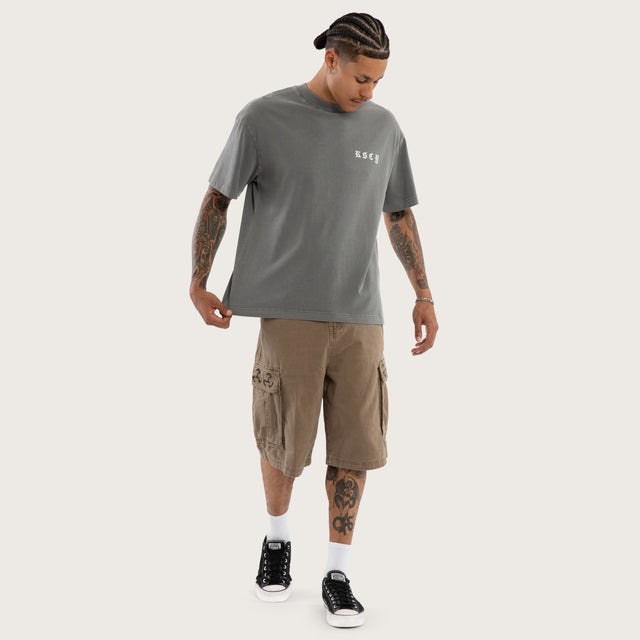Marked Street Tee Pigment Frost Grey
