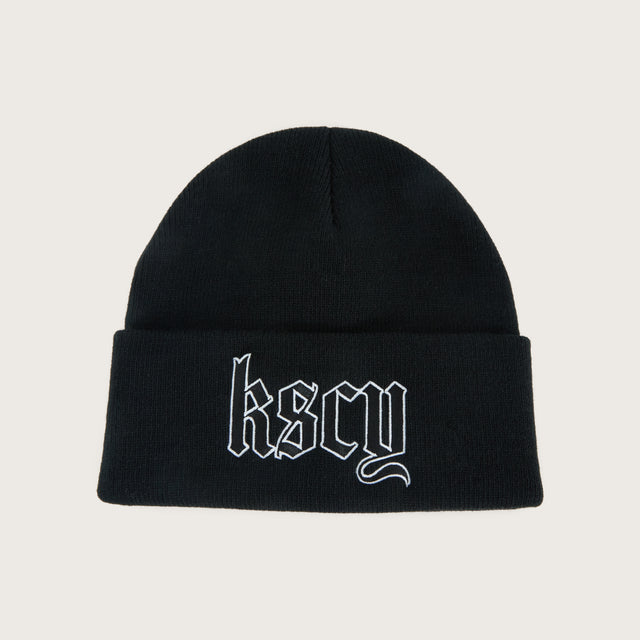 Endings Beanie Jet Black