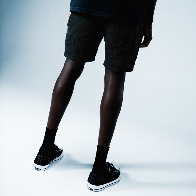 Michigan Cargo Shorts Jet Black