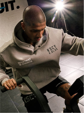 The Force Relaxed Hoodie In Alloy Grey