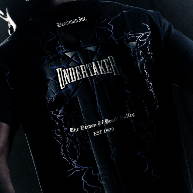 Undertaker Dual Curved Tee Jet Black