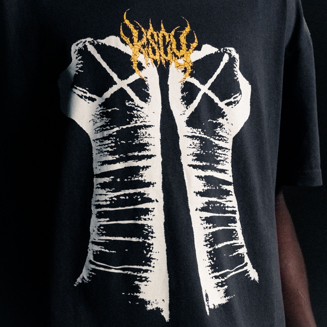 CM Punk Rage Raptor Tee Pigment Black