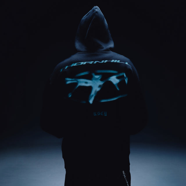 Sound Relaxed Hoodie Jet Black