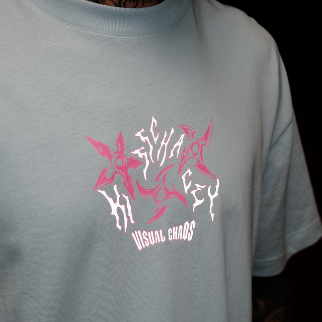 Shuriken Street Tee Baby Blue