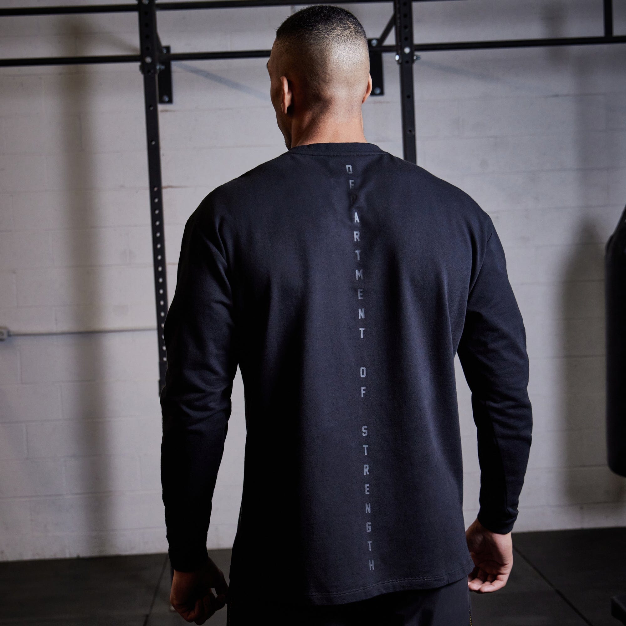Advance Relaxed Longsleeve T-Shirt Jet Black