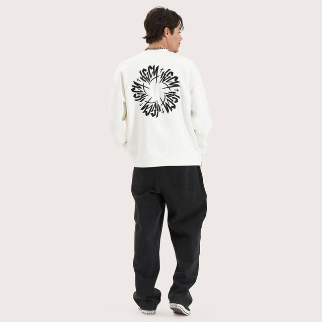 Arcane Heavy Sweater Natural White