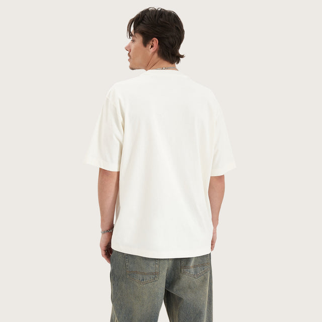 Ascend Heavy Tee Natural White