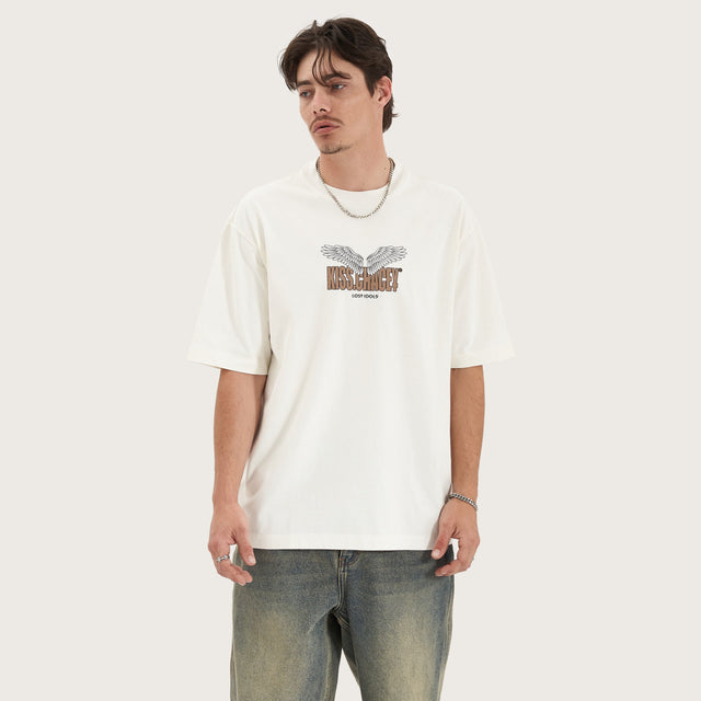 Ascend Heavy Tee Natural White