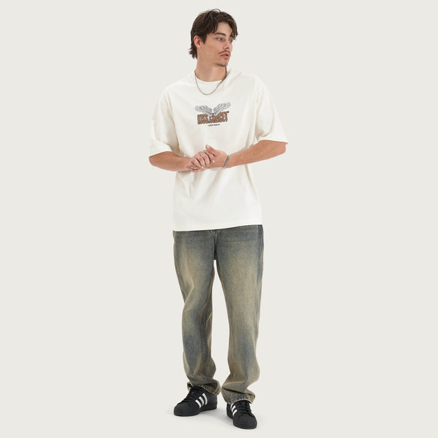 Ascend Heavy Tee Natural White