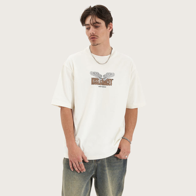 Ascend Heavy Tee Natural White