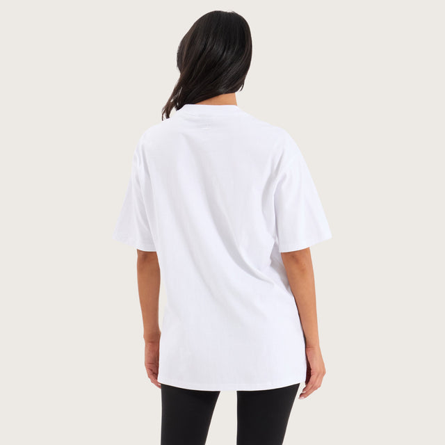 Brooks Heavy Box Fit Tee Optical White